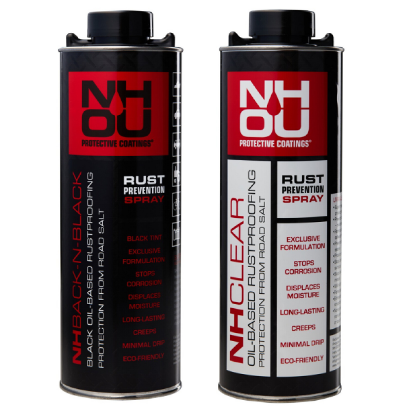 NHOU® Oil Coating Set – 2x1000ml (1 Black + 1 Clear)